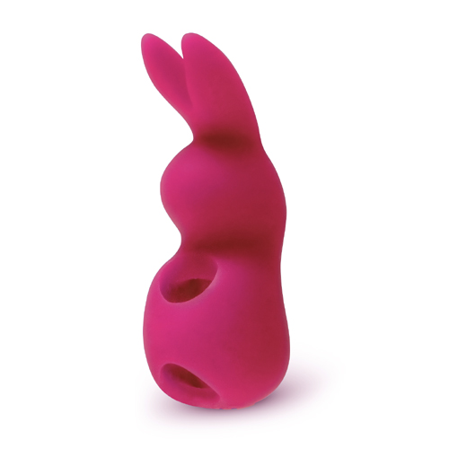 Ohhh Bunny Spunky Bunny Finger Vibrator - Hot Pink